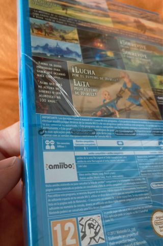SIGILLATO Zelda Breath of the Wild Nintendo WiiU