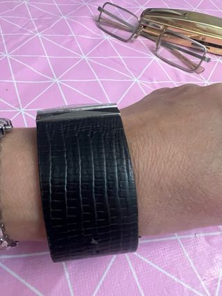 Reloj Victorio & Lucchino Negro/Plata en perfecto