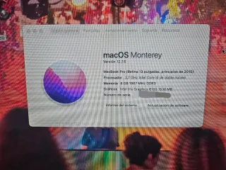 MacBook Pro 2015 Plata