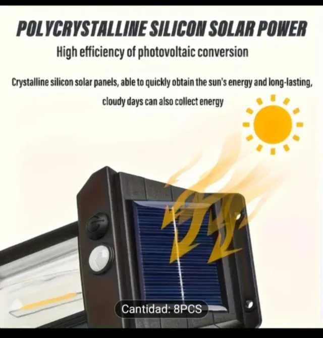 Lámparas Solares de Pared Nuevas