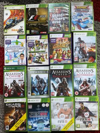 Lote Giochi Xbox 360