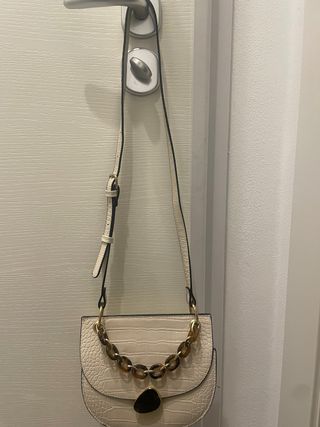 Borsa tracolla panna