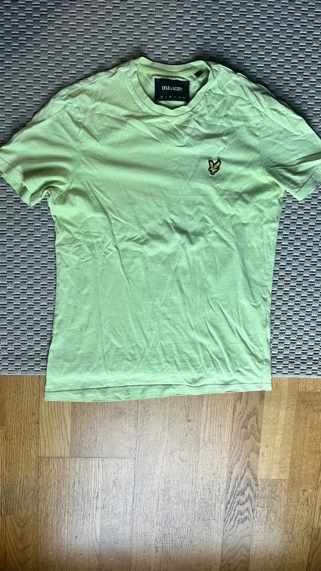 Camiseta Lyle & Scott Verde Talla M