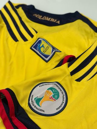 Camiseta Colombia Mundial Brasil 2014 Adidas