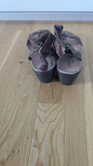 Sandalias Marypaz Marrones Talla 37