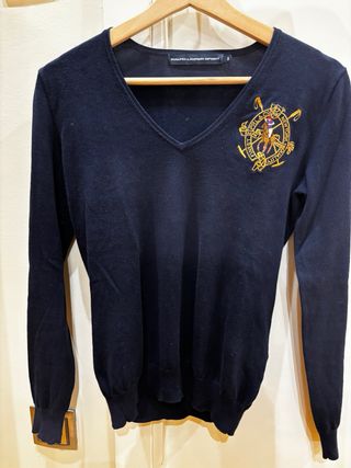 Polo Ralph Lauren Jersey Azul Marino Talla S