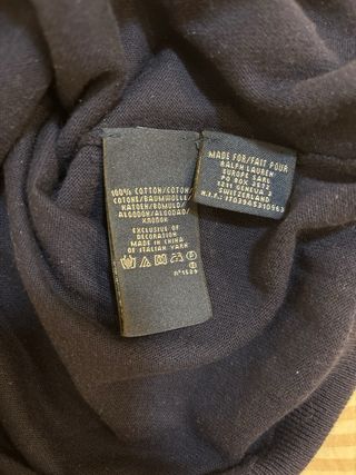 Polo Ralph Lauren Jersey Azul Marino Talla S