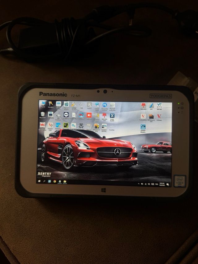 Panasonic FZ-M1 Diagnóstico Mercedes + Xentry 2024