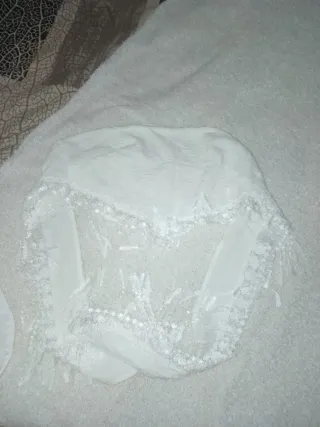 Top banda pañuelo blanco