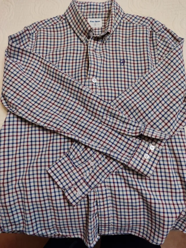Camisa cuadros niño Álvaro Moreno 9-10 años