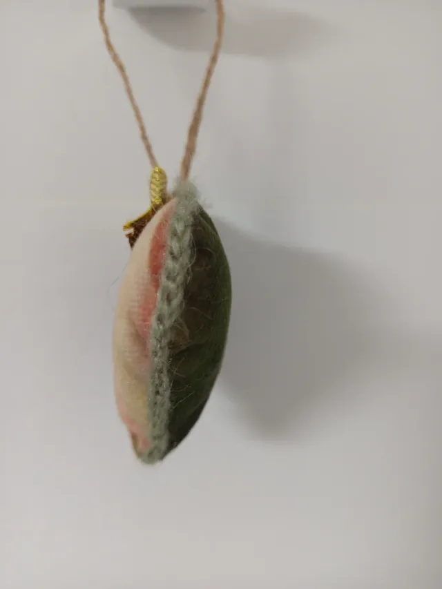 Corazón de tela decorativo