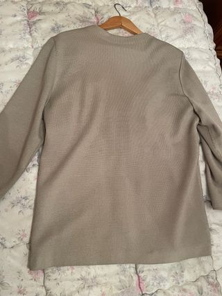 Chaqueta Beige Mujer Talla 46