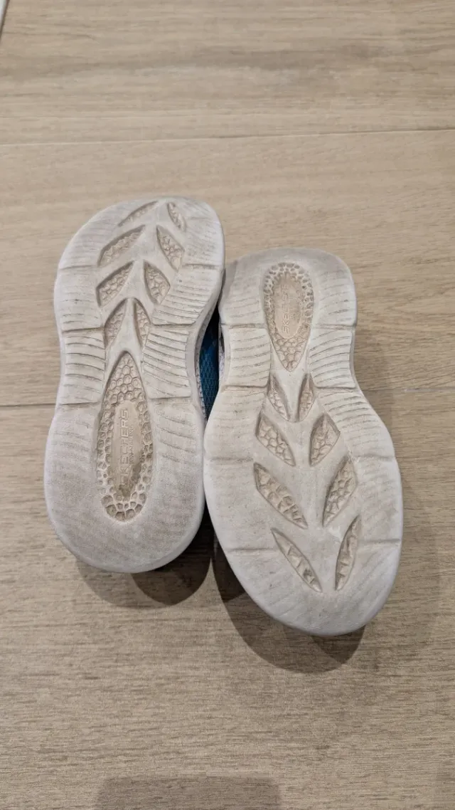 Zapatillas Skechers niño azul talla 32