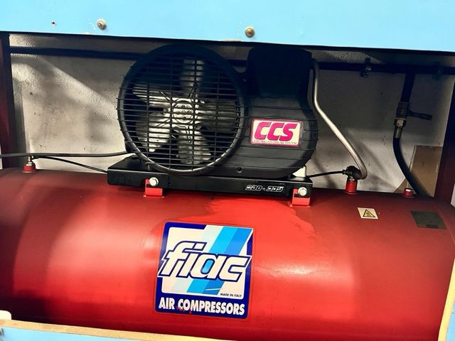 Compresor FIAC Rojo + tuberia instalacion