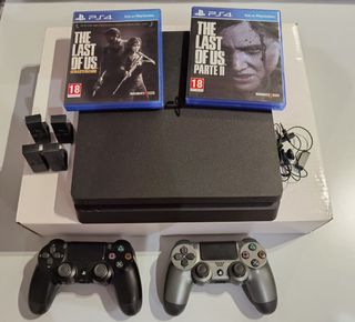 Consola PS4 + 2 Juegos The Last of Us