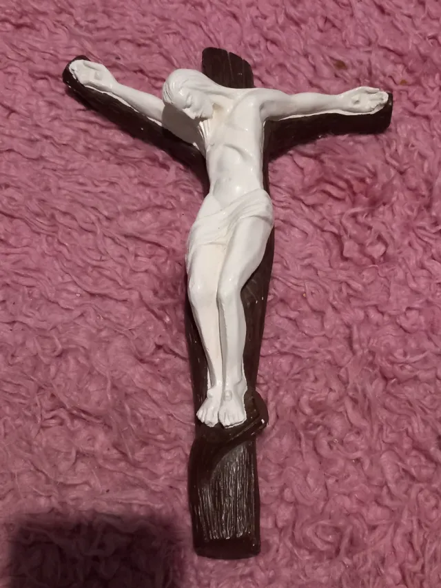 Crocifisso Gesù Cristo Resina/Gesso
