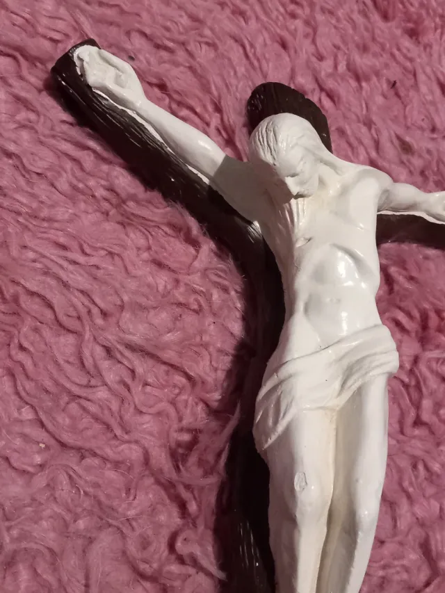 Crocifisso Gesù Cristo Resina/Gesso