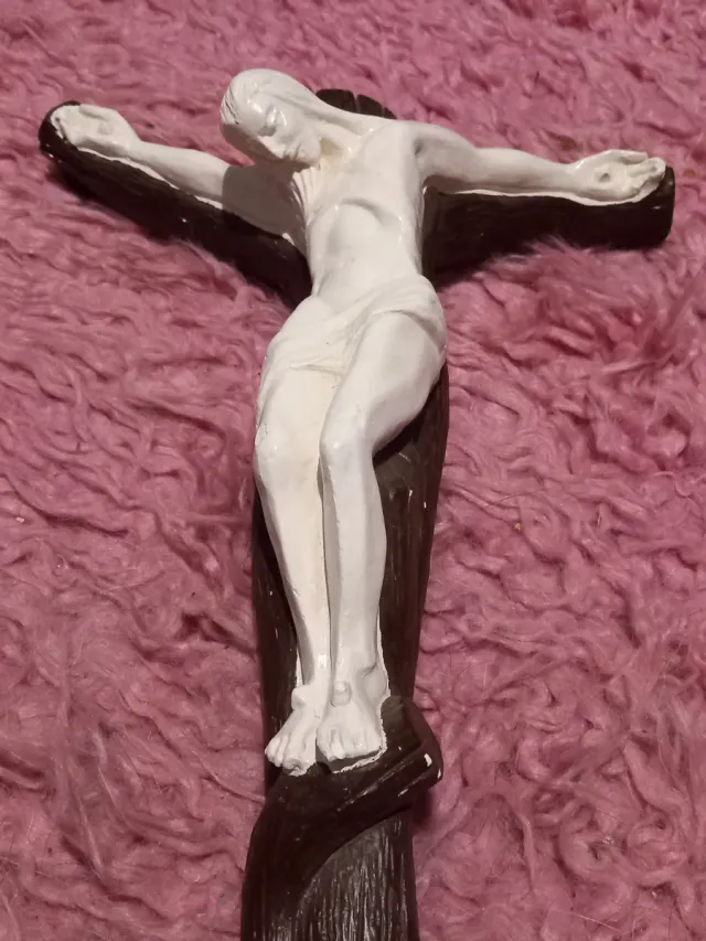 Crocifisso Gesù Cristo Resina/Gesso