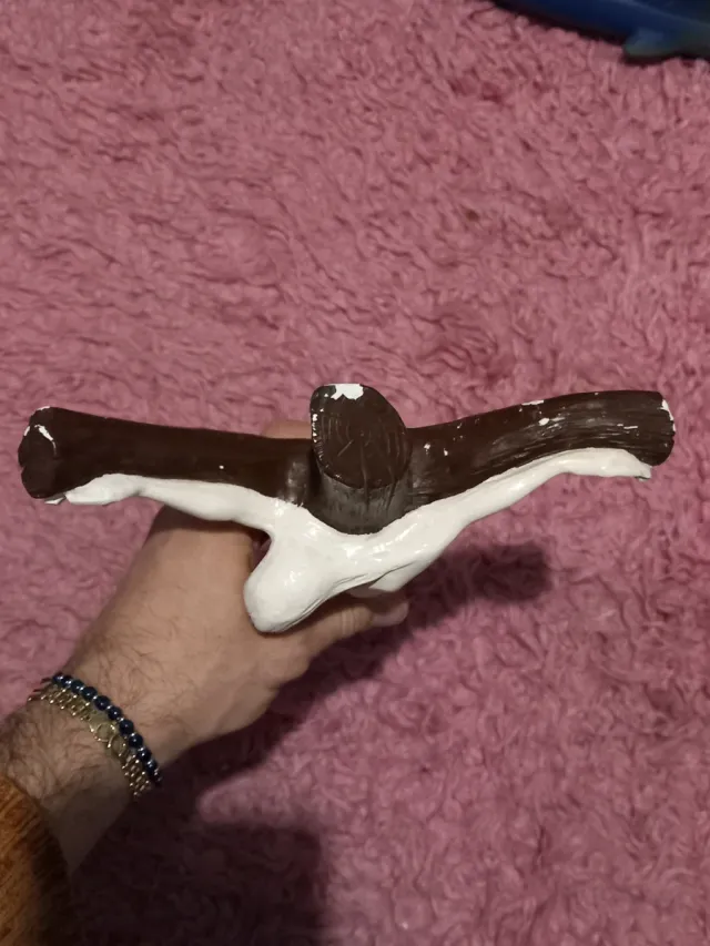 Crocifisso Gesù Cristo Resina/Gesso