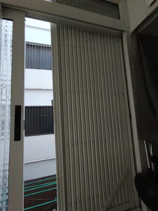 Reja metálica plegable