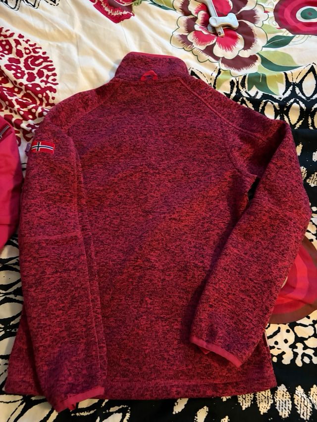 Abrigo Trollkids 3 en 1 niña impermeable 11 - 12 a