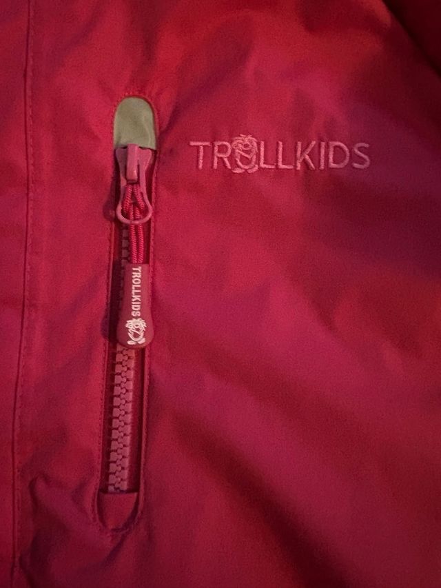Abrigo Trollkids 3 en 1 niña impermeable 11 - 12 a