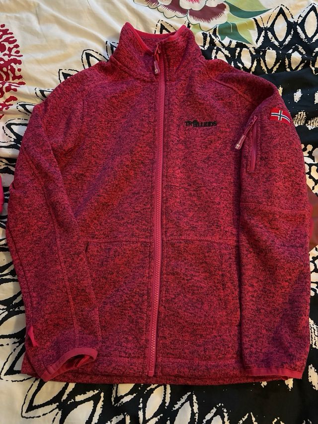 Abrigo Trollkids 3 en 1 niña impermeable 11 - 12 a