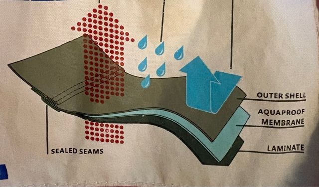 Abrigo Trollkids 3 en 1 niña impermeable 11 - 12 a