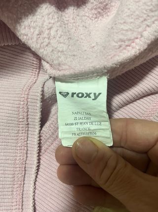 Sudadera Roxy Rosa