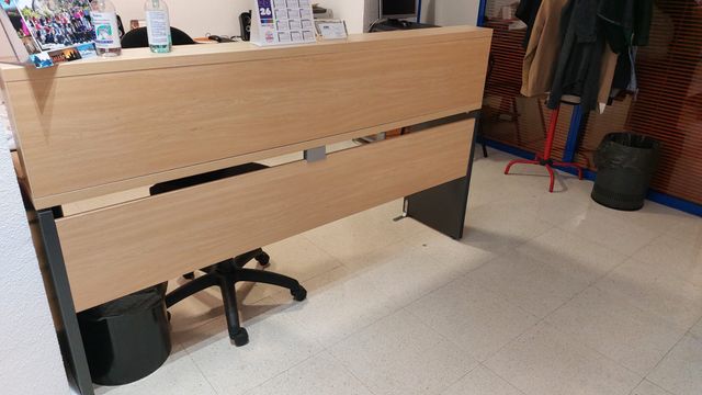 Mesa mostrador 180x106x40 cm