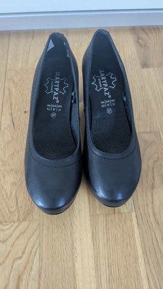 Zapatos de tacón negros Marypaz