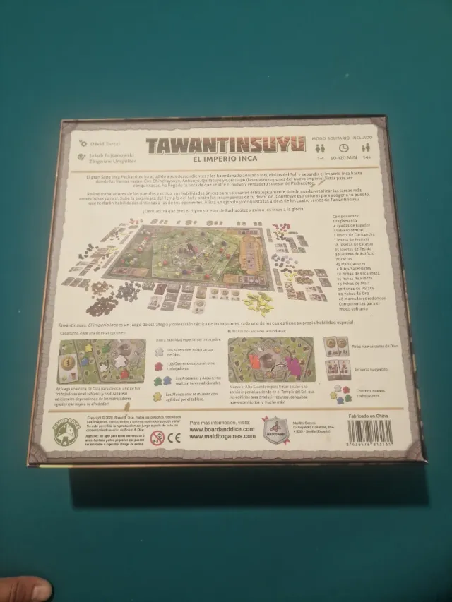 Gioco da tavolo Tawantinsuyu L'Impero Inca