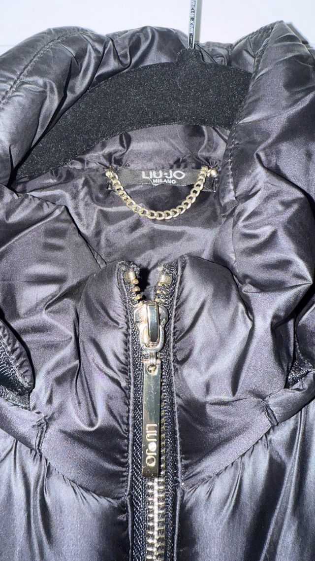 Chaqueta Liu Jo Negra Acolchada Capucha