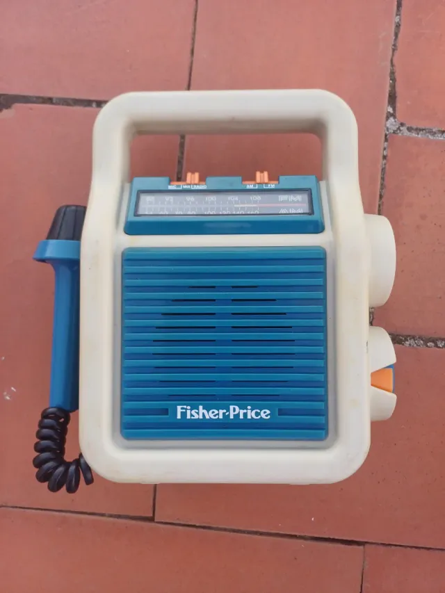 Radio Micrófono Fisher Price 1984
