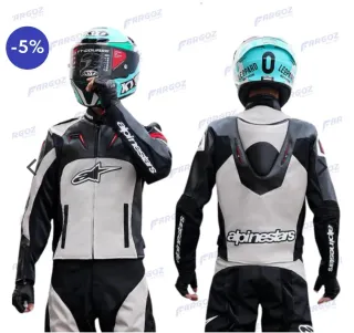 Traje de Motociclismo Alpinestars Negro