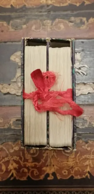 2 mazzi carte vintage Tiger con scatolina