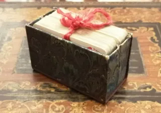 2 mazzi carte vintage Tiger con scatolina