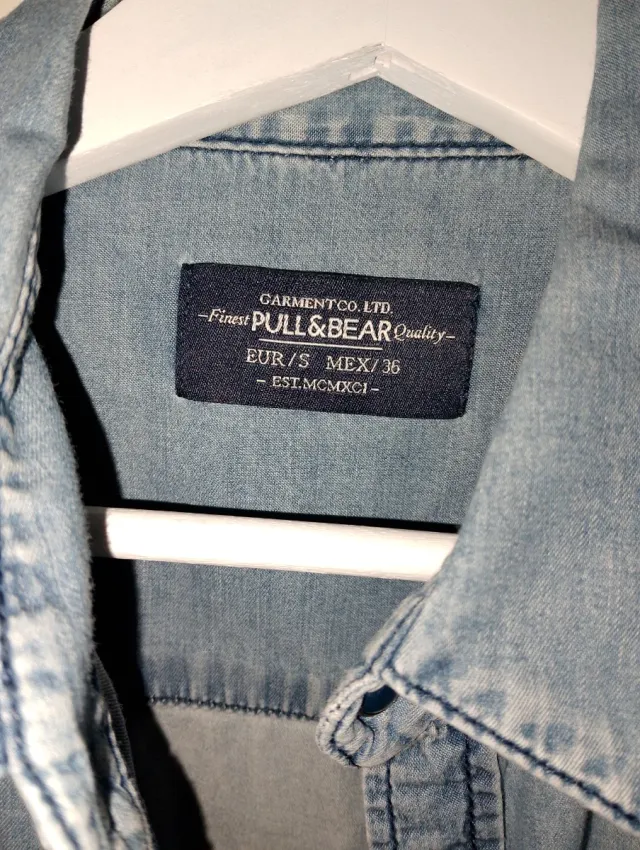 Camicia jeans Pull&Bear uomo