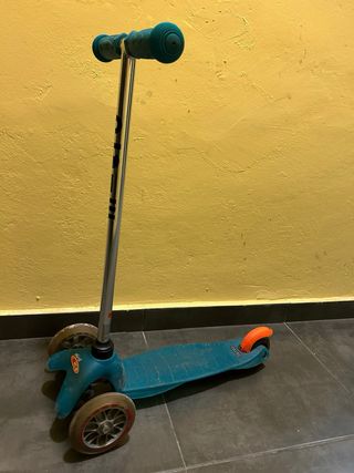 Patinete 3 Ruedas Micro Azul