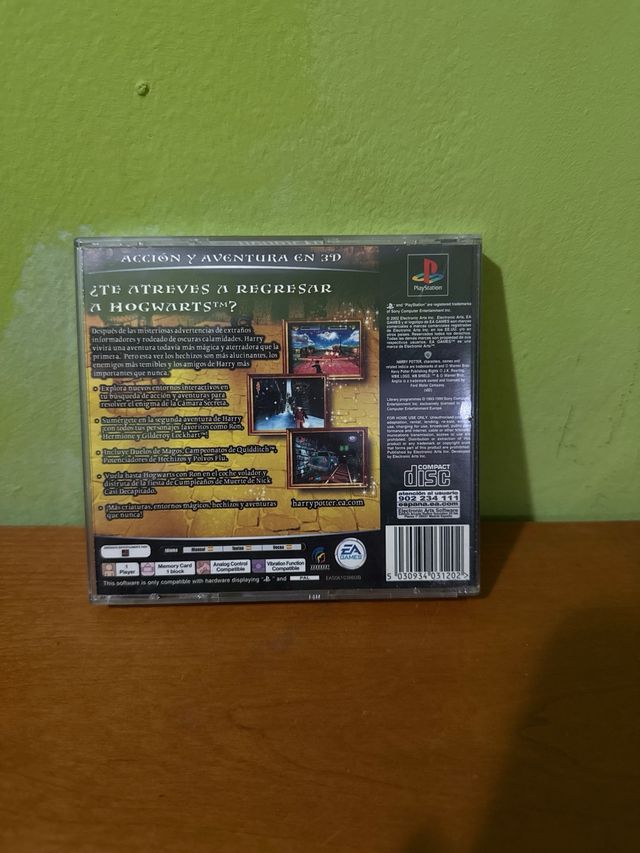 Juego Harry Potter PS1 Cámara Secreta