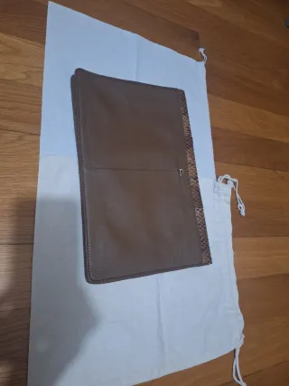 Funda portátil/Portadocumentos piel serpiente