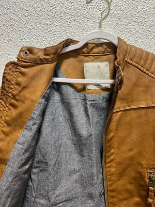 Cazadora niño marrón 5-6