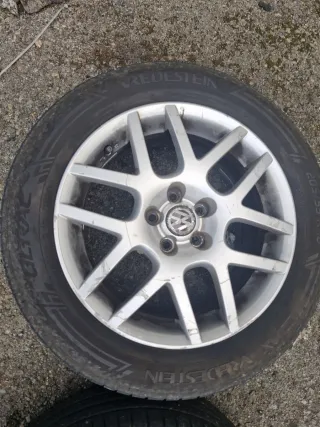 Llantas 16 BBS con neumáticos 205 55 16 Golf 4