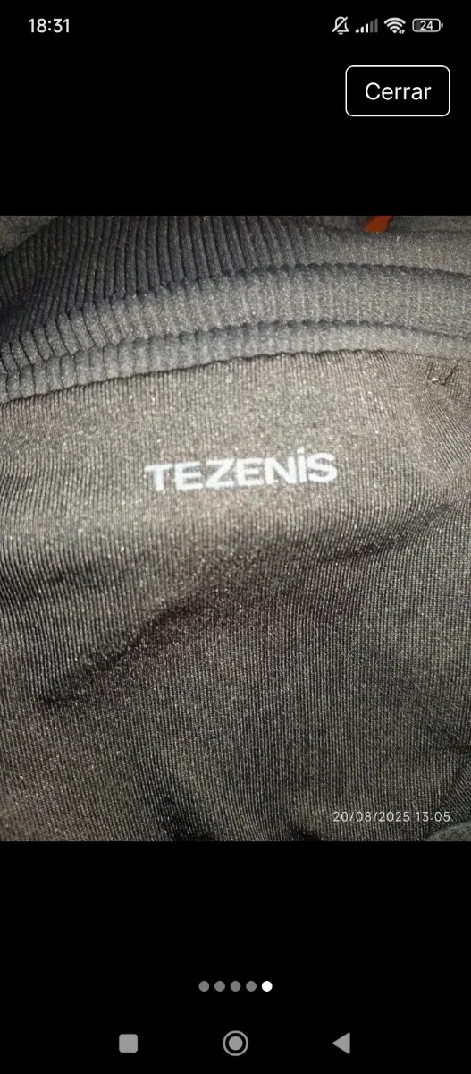 Bikini Tezenis Negro con Tirantes talla S/M