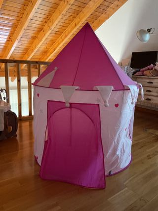 Castillo Princesas Rosa