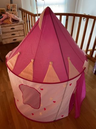 Castillo Princesas Rosa