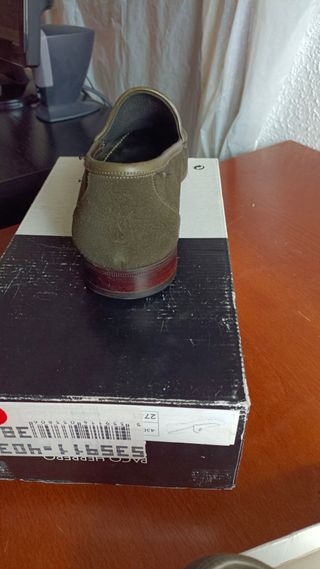 Zapato YANKO Ante Verde Talla 39