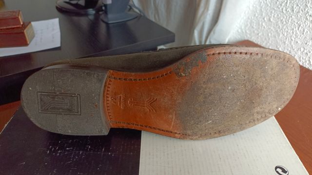 Zapato YANKO Ante Verde Talla 39
