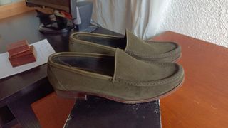 Zapato YANKO Ante Verde Talla 39