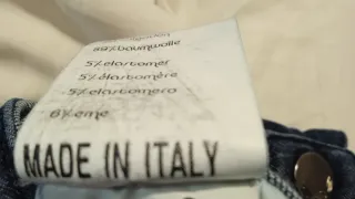 Pantalón vaquero mujer SOS azul